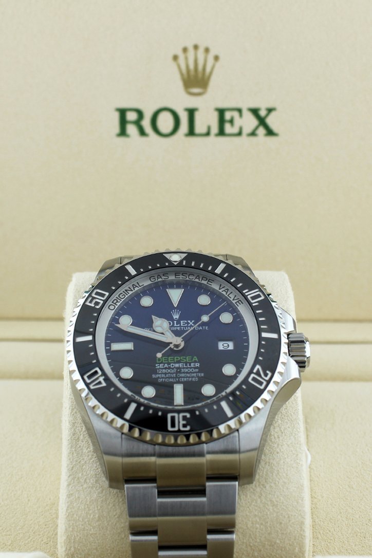 Sea Dweller Deepsea 44 Deep Blue Dial Stainless Steel Men's Watch 116660.