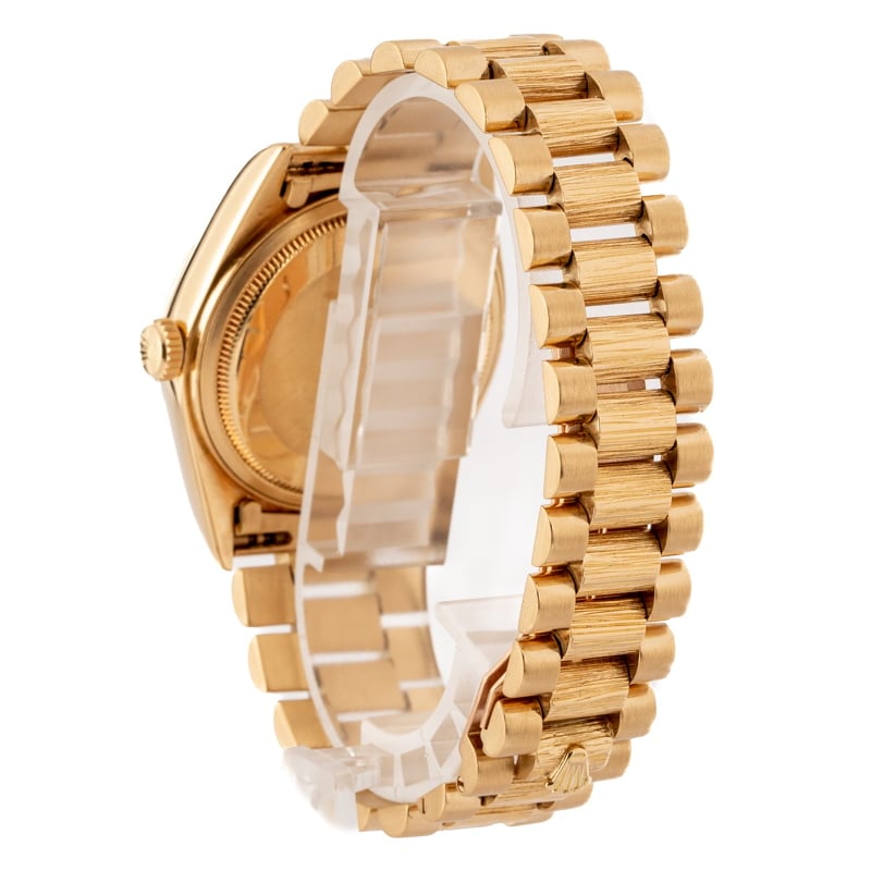 Rolex President Day Date 18078 Bark Finish