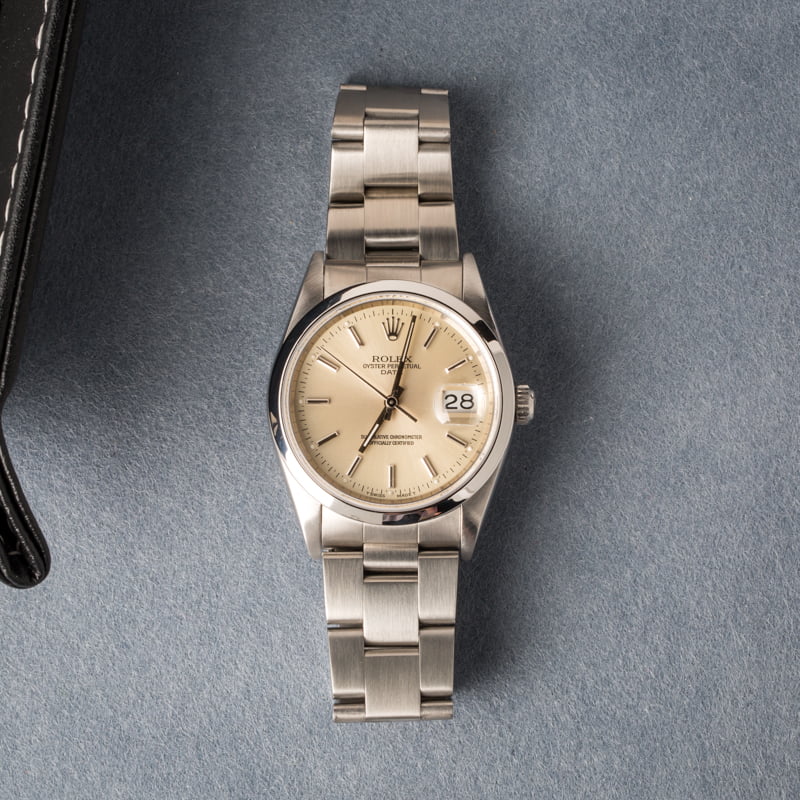Rolex Date 15200 Silver Dial