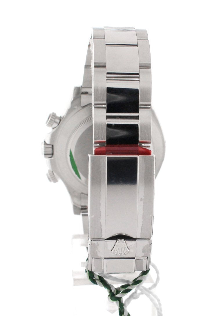 Cosmograph Daytona Ice Blue 8 Baguette Diamond Platinum Mens Watch 116506.