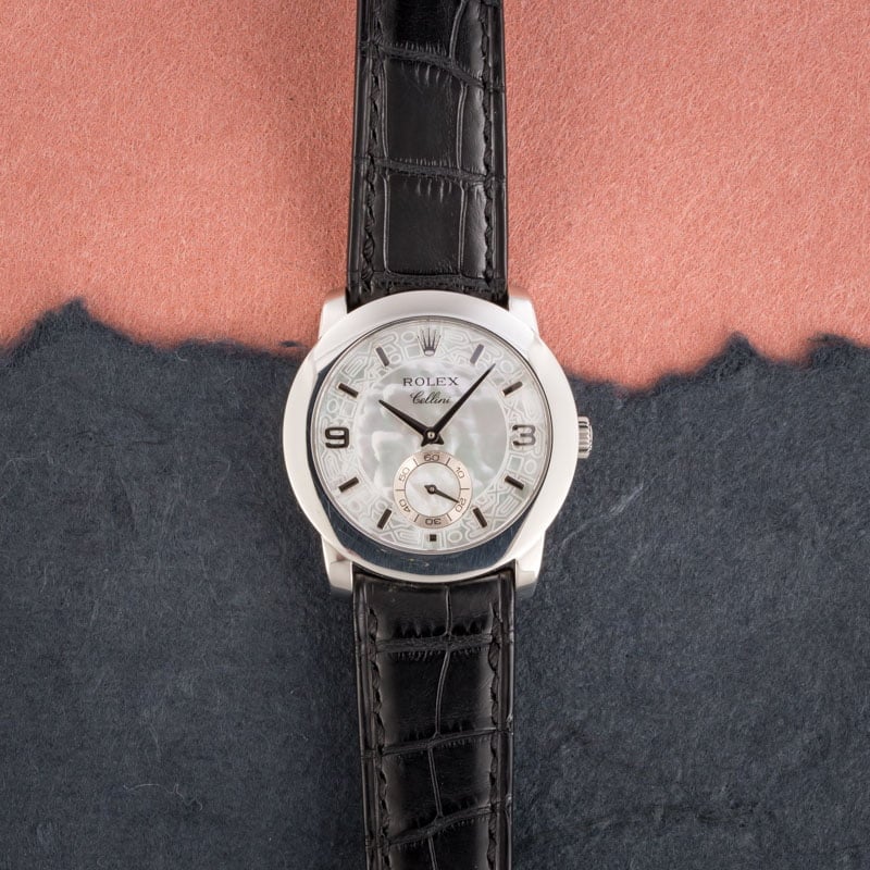 Rolex Cellini 5240 Cellinium Platinum