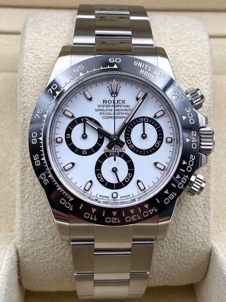 Daytona White Ceramic 116500LN 2021 Unworn.