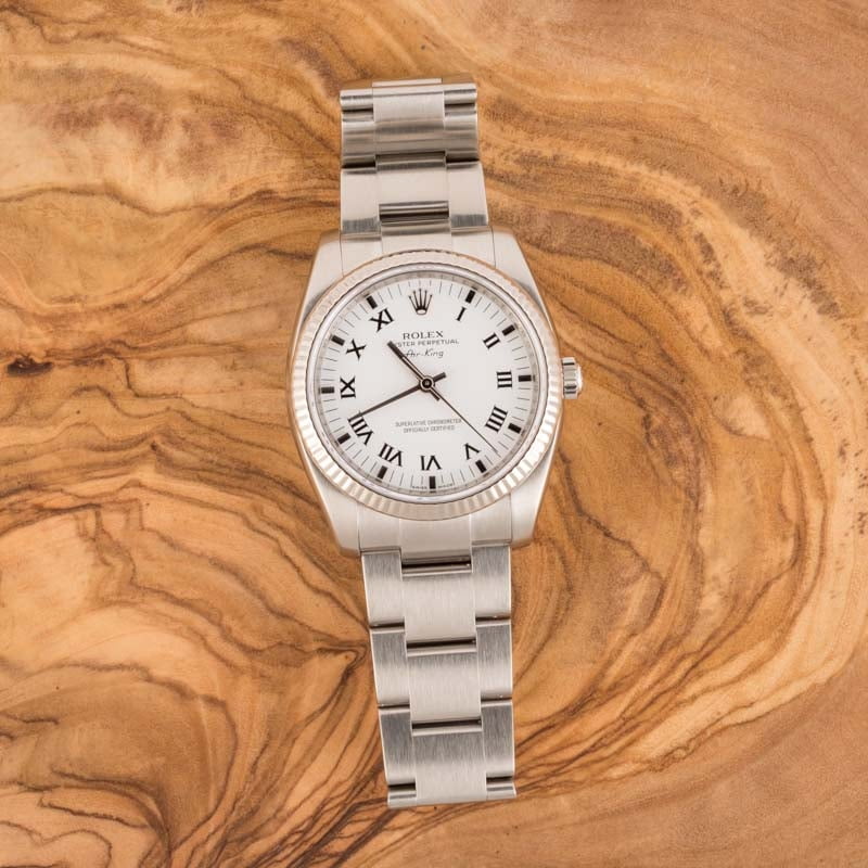 Rolex Air-King 114234 White Gold