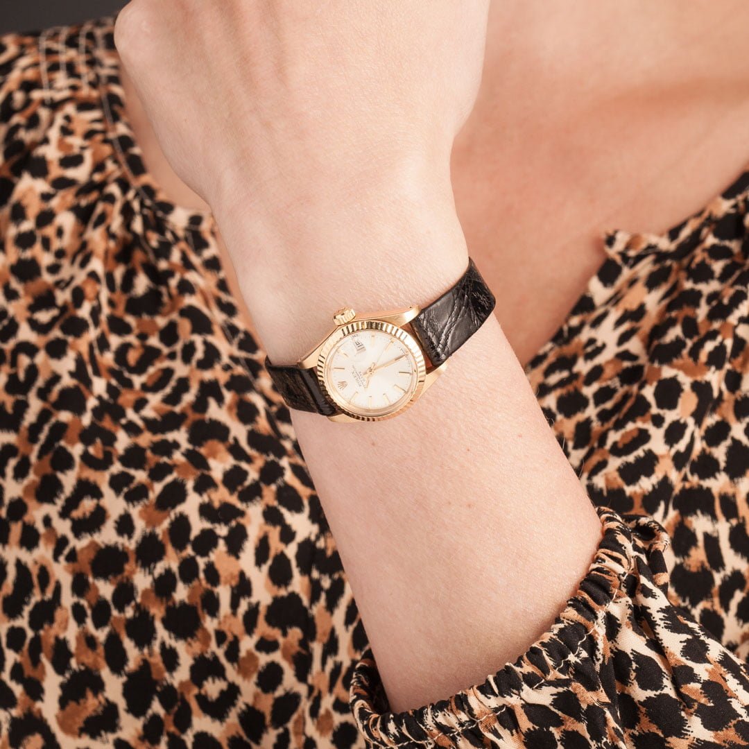 Rolex Ladies Date 6917 Silver Dial