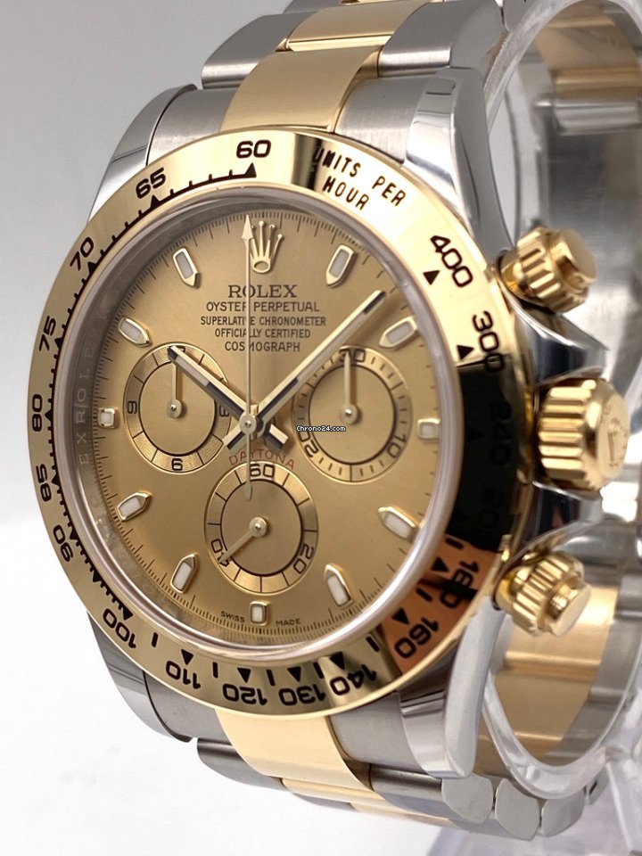 Daytona Two Tone Champagne Dial 116503 Unworn.