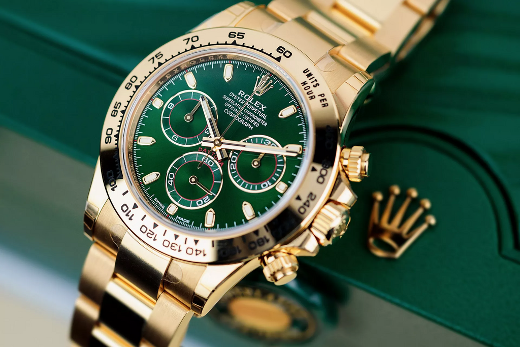 Daytona Yellow Gold Green Dial 116508 Unworn 2020.