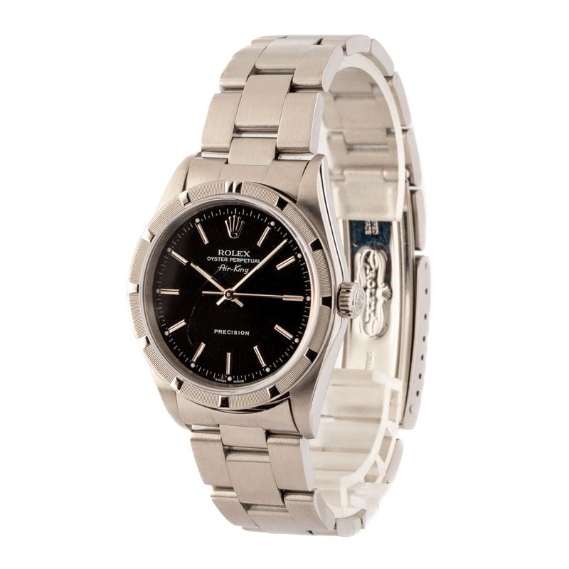 Rolex Air-King 14010M Black Dial