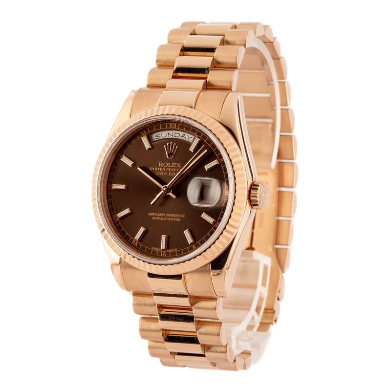 Rolex President Day-Date Everose Gold 118235