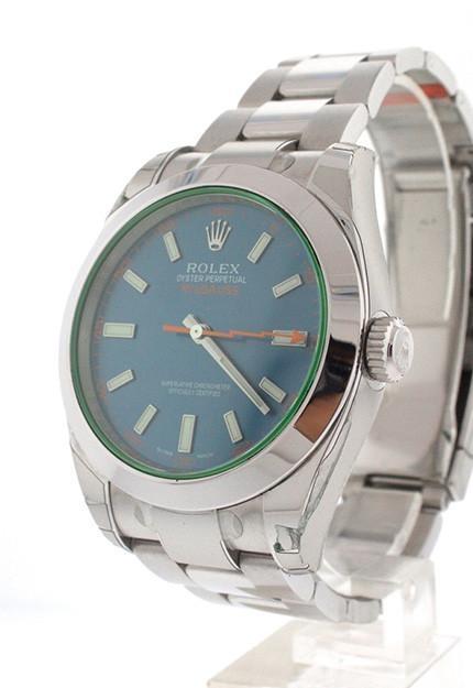 Milgauss Blue Dial Stainless Steel Men's Watch 116400GV.