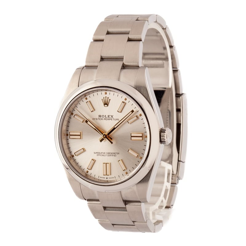 Rolex Oyster Perpetual 124300 Silver