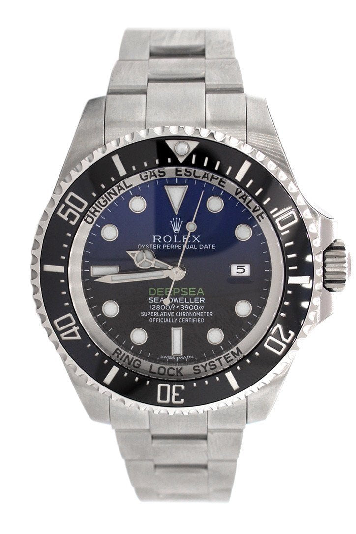 Sea Dweller Deepsea 44 Deep Blue Dial Stainless Steel Men's Watch 116660.