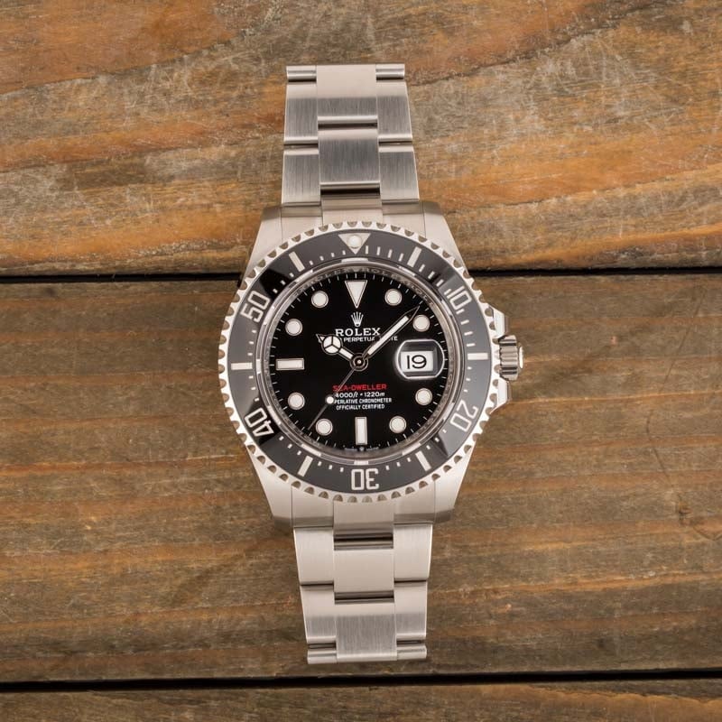 Rolex Sea-Dweller 126600 Red Letter Dial