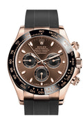 Cosmograph Daytona Rose Gold Chocolate and black Dial Oysterflex 116515LN.