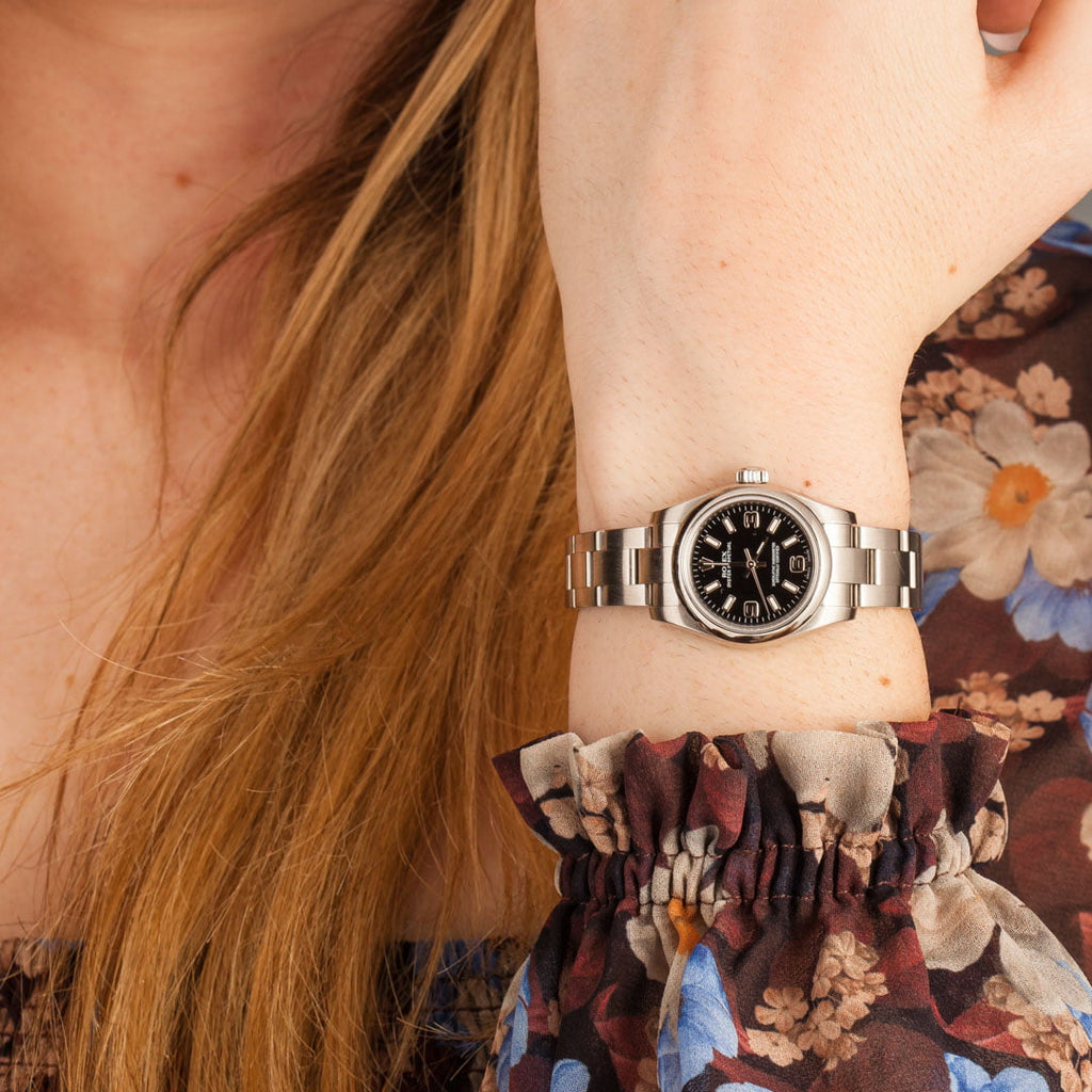 Ladies Rolex Oyster Perpetual 176200 Steel