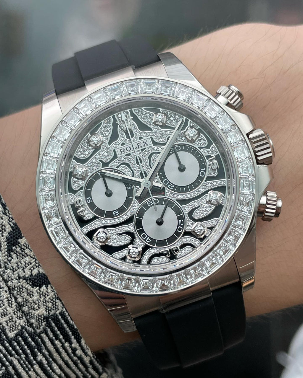 Rolex Daytona 116589TBR "Eye of the Tiger" White Gold UNWORN