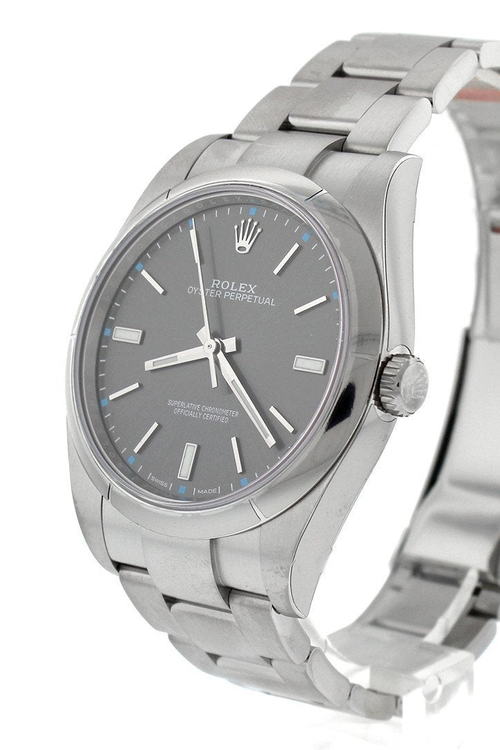 OYSTER PERPETUAL 39 Rhodium Dial Men's Watch 114300.