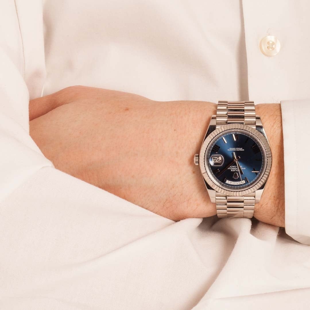 Rolex Day-Date 40 Ref 228239 White Gold