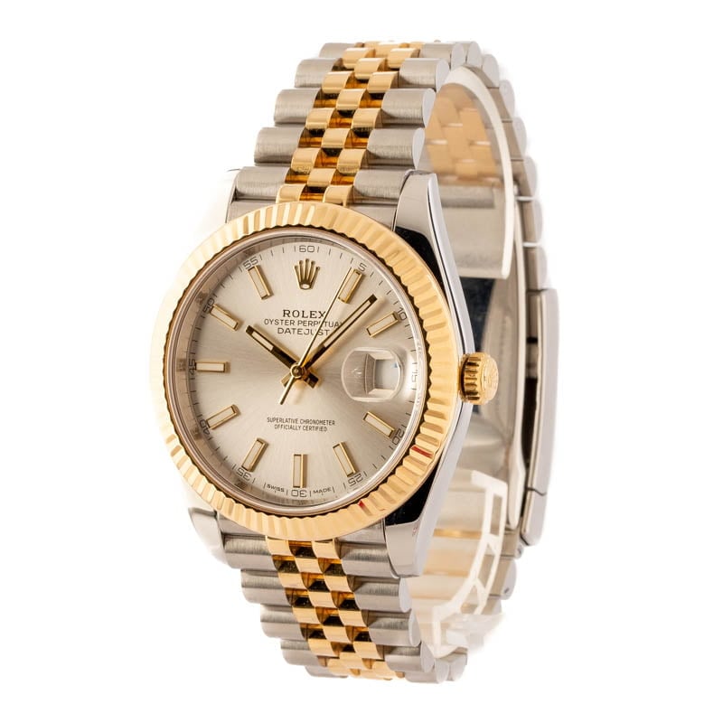Rolex Datejust 41 Ref 126333 Silver Dial