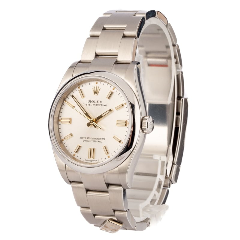 Rolex Oyster Perpetual 126000 Silver
