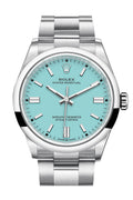 Oyster Perpetual 36 Turquoise Dial Oyster Bracelet Watch 126000.