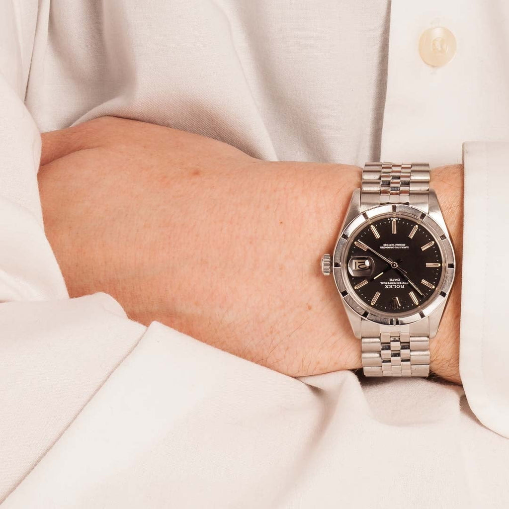 Rolex Date 1501 Black Dial