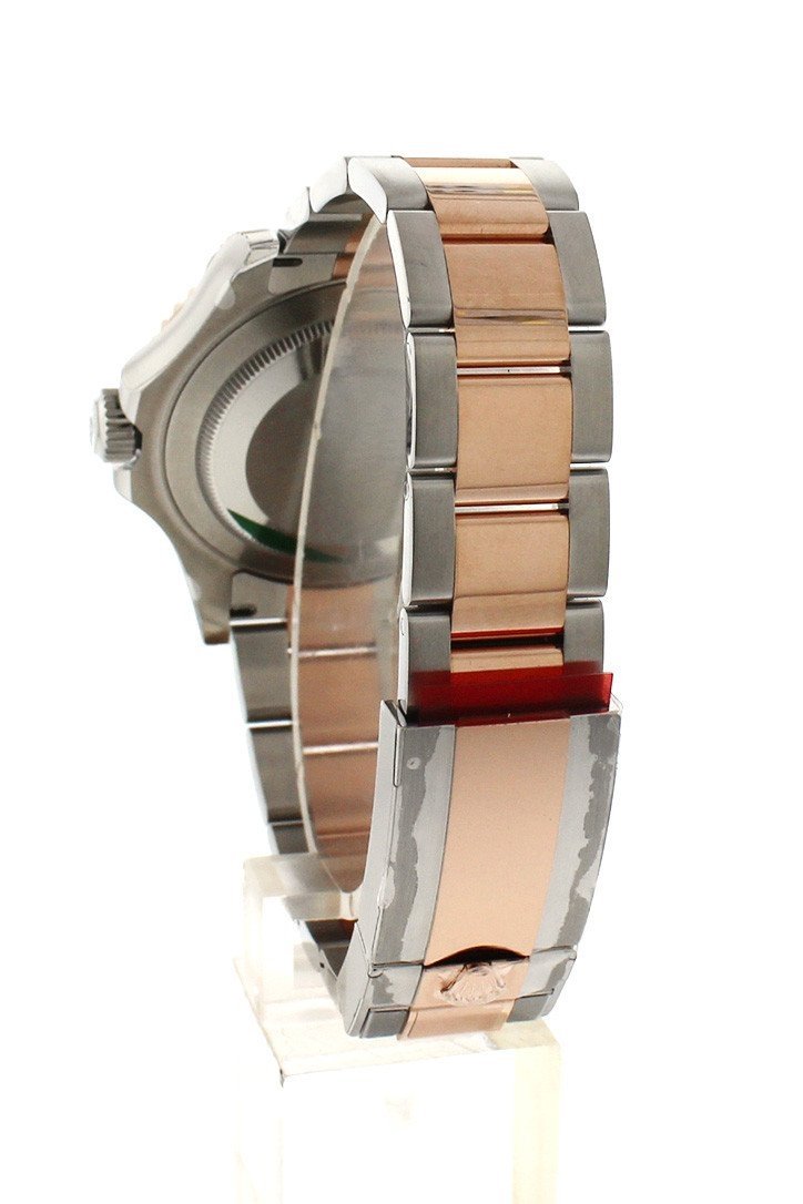 YACHT-MASTER 40 Chocolate Dial 18k Rose Gold Mens Watch 116621.