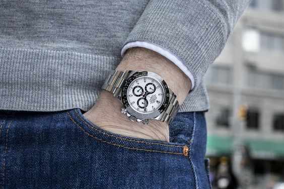 Cosmograph Daytona 40 White Dial Stainless Steel Oyster Men's Watch 116500LN 116500.