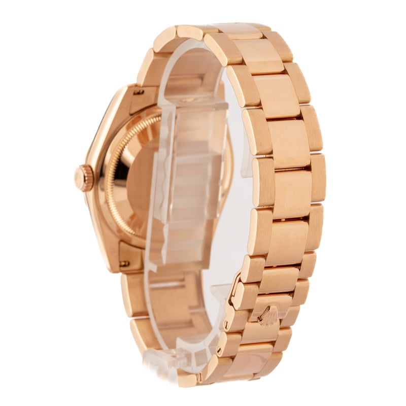 Rolex Day-Date 118205 18k Rose Gold