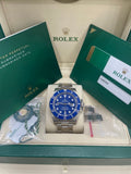 Submariner Date Smurf White Gold 40mm Blue Ceramic 116619LB.