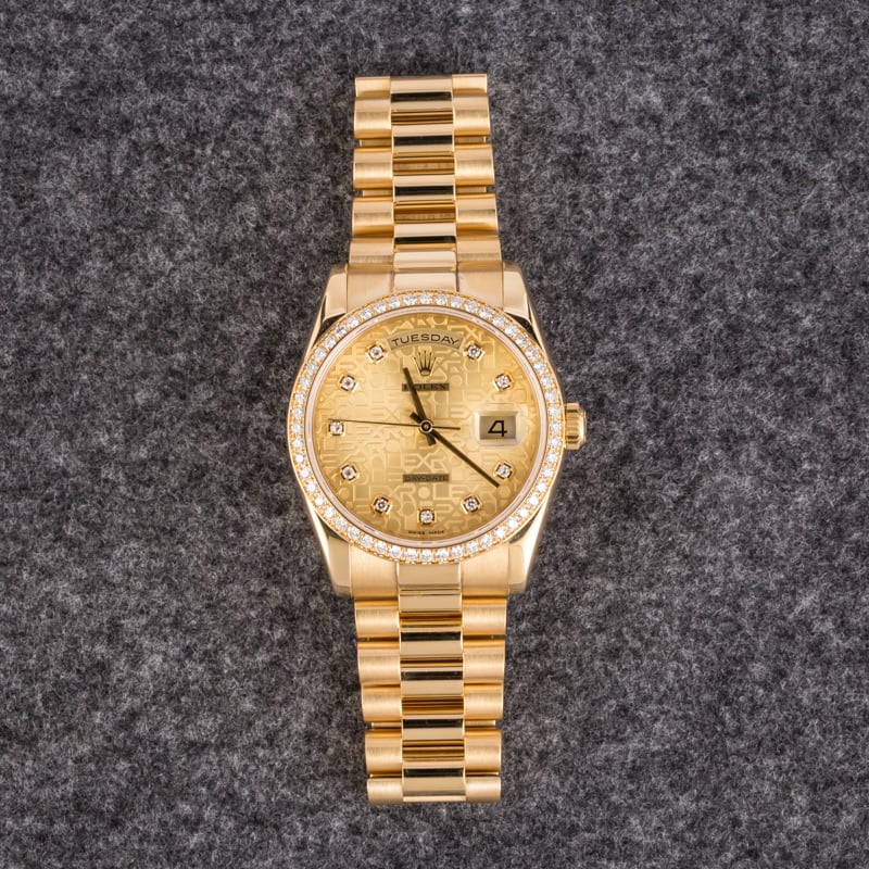 Rolex President Day-Date 118348 Yellow Gold
