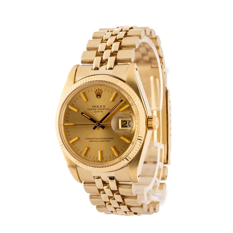 Rolex Date 1503 Yellow Gold