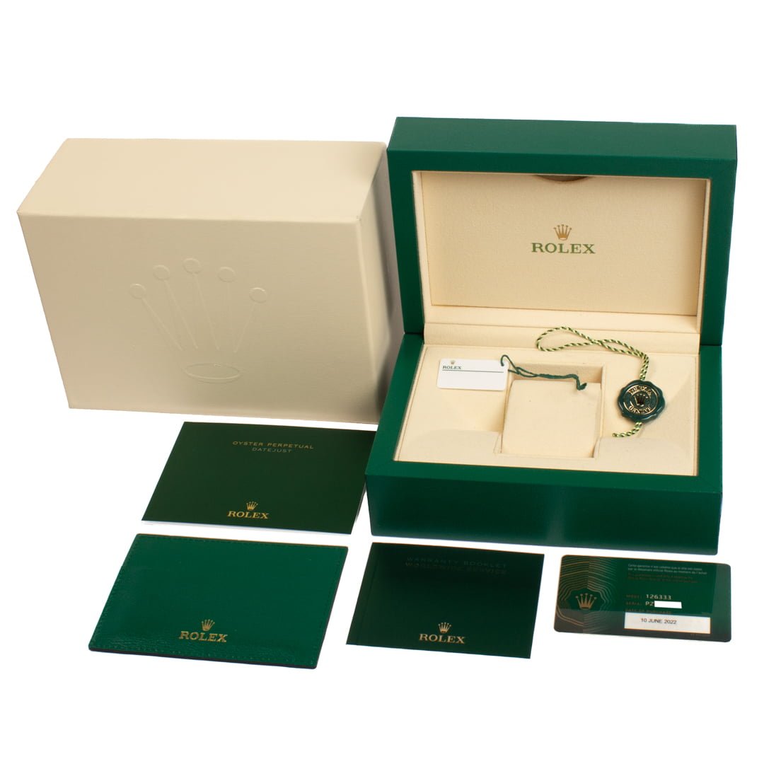 Rolex Datejust 41 Ref 126333 Champagne