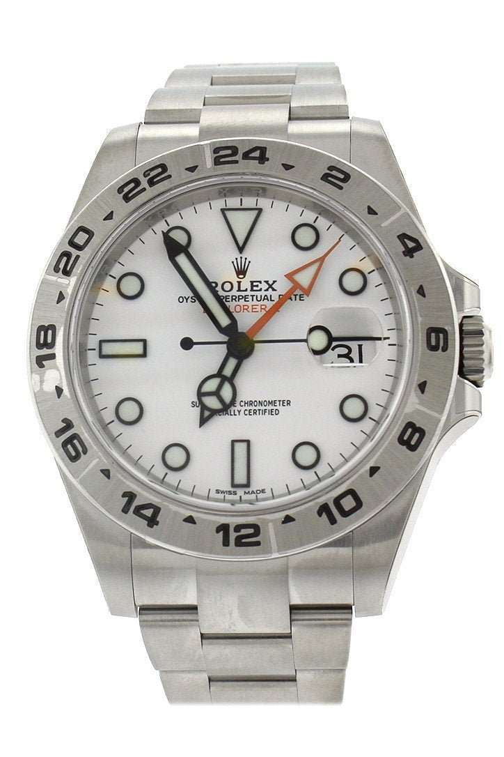 Explorer II White Dial Stainless Steel Men's Watch 216570.