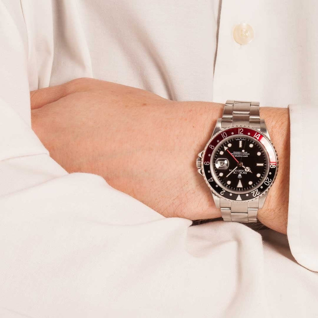 Rolex GMT-Master II Ref 16710 Red & Black Coke