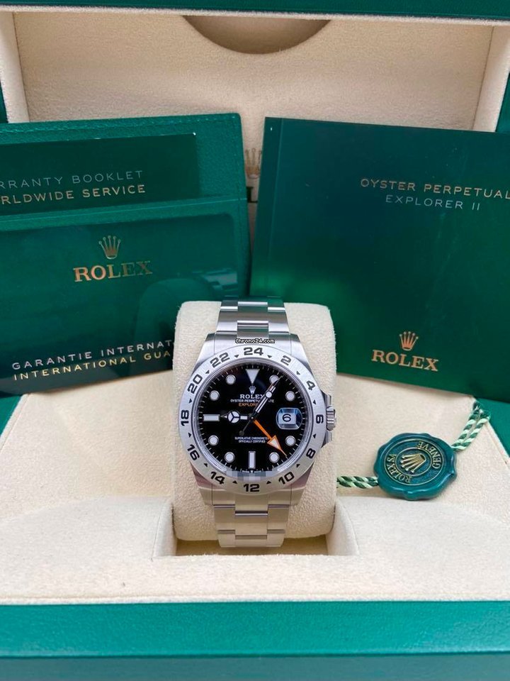 Explorer II 42mm Black Dial 226570 2021 NEW RELEASE.