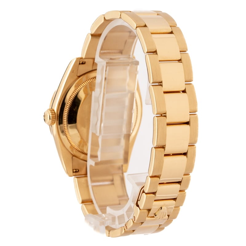 Rolex Day-Date 118208 Yellow Gold Oyster
