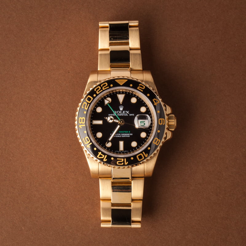 Rolex GMT-Master II Ref 116718 Black Dial