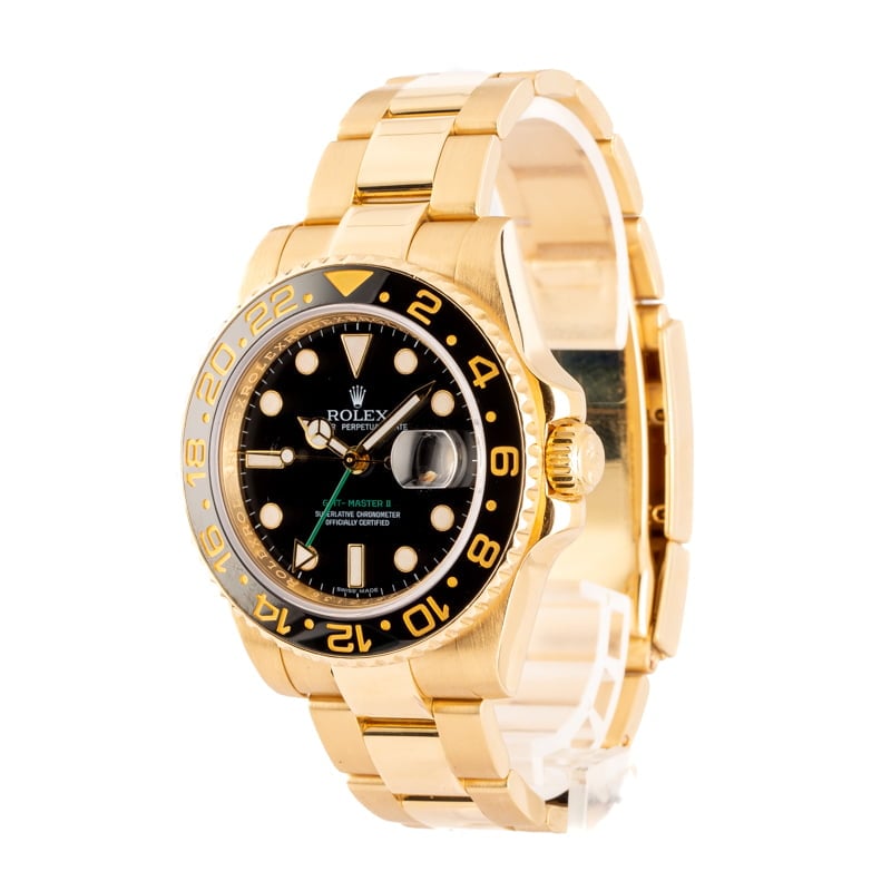 Rolex GMT-Master II Ref 116718 Black Dial