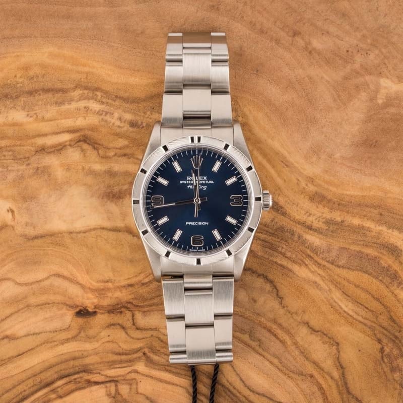 Rolex Air-King 14010 Blue Index