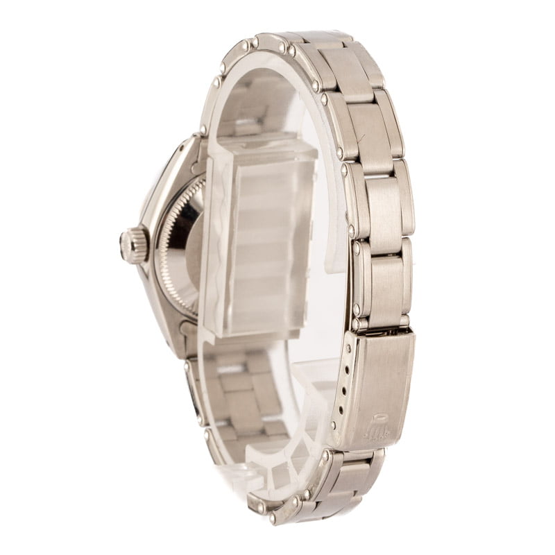 Ladies Rolex Date 6919 Silver Dial
