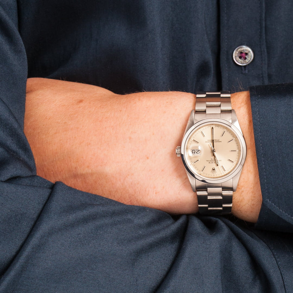 Rolex Date 15200 Silver Dial