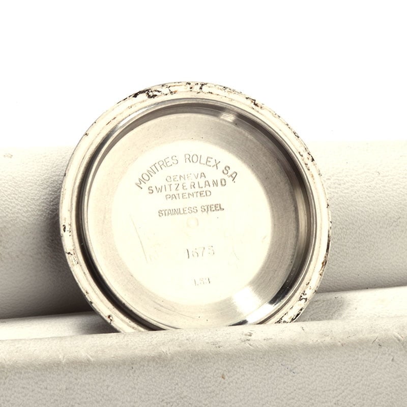 Vintage Rolex Pepsi GMT-Master 1675 Black Dial