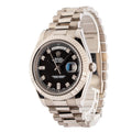 Rolex Day-Date II 218239 Black Diamond Dial
