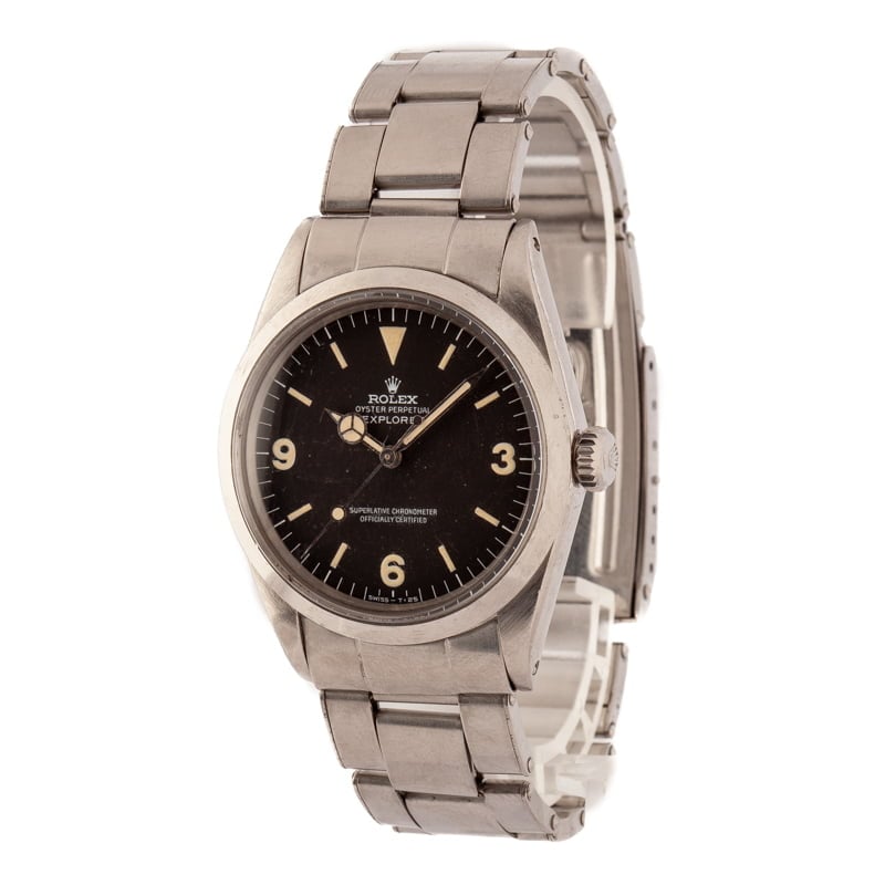 Vintage Rolex Explorer 1016 Black