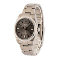 Rolex Oyster Perpetual 114300 Dark Rhodium Index Dial