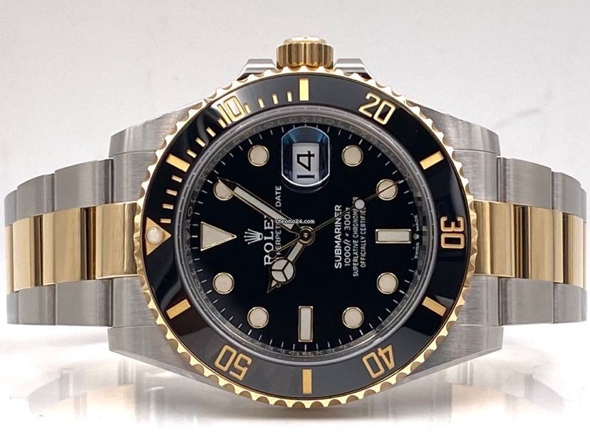 Submariner Date 41mm Black Dial Two Tone 126613LN 2021 Unworn.