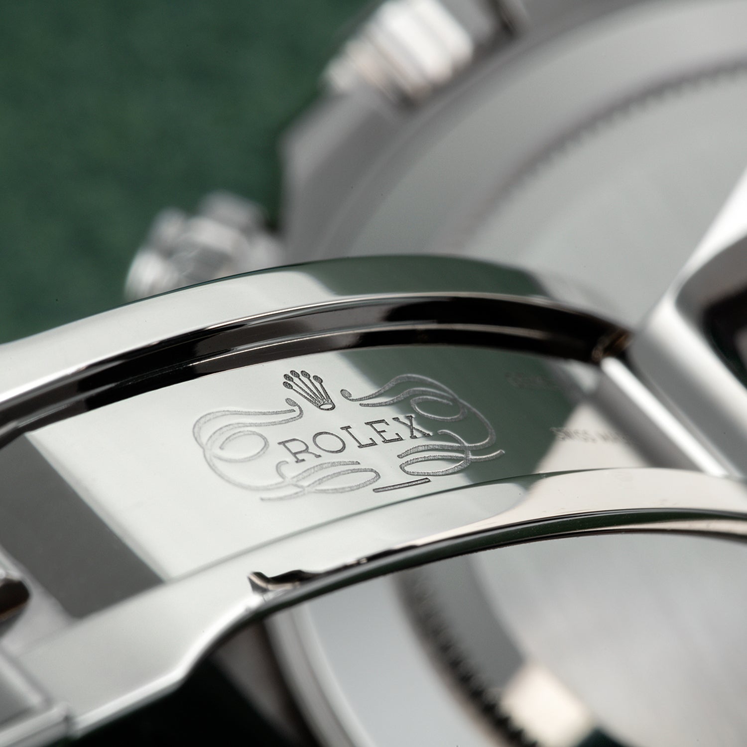 Rolex Daytona White Gold Steel Dial Oysterflex Strap 116519ln-0027