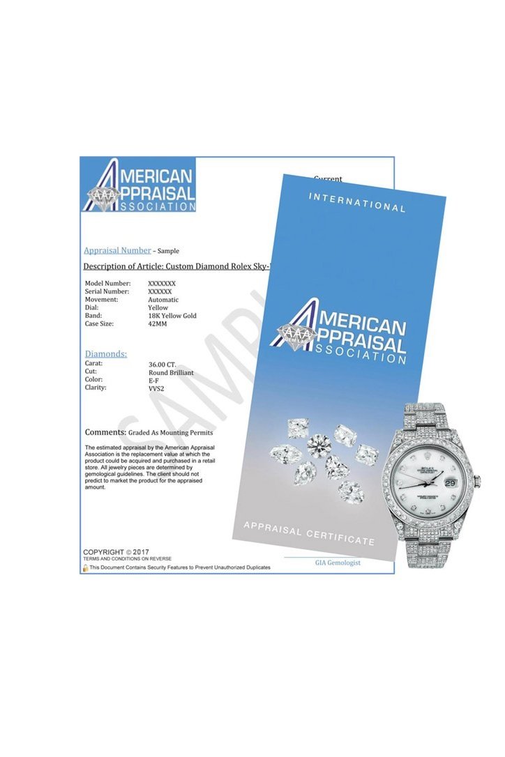Datejust 31 White mother-of-pearl Diamond Dial Diamond Bezel 18K White Gold President Ladies Watch 278289RBR.