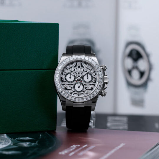 Rolex Daytona 116589TBR "Eye of the Tiger" White Gold UNWORN