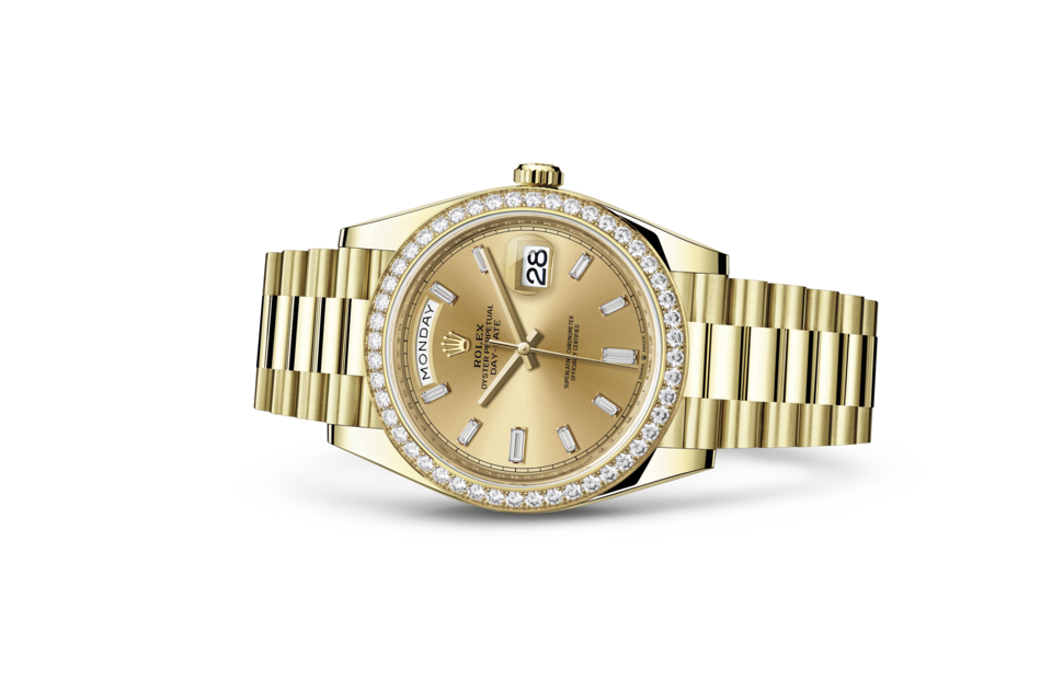 Rolex Day-Date 40 Ref 228348 DiamondDial8 Bezel